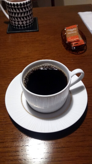 ブラジル豆のコーヒー