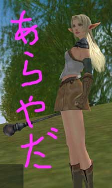 あらやだ
